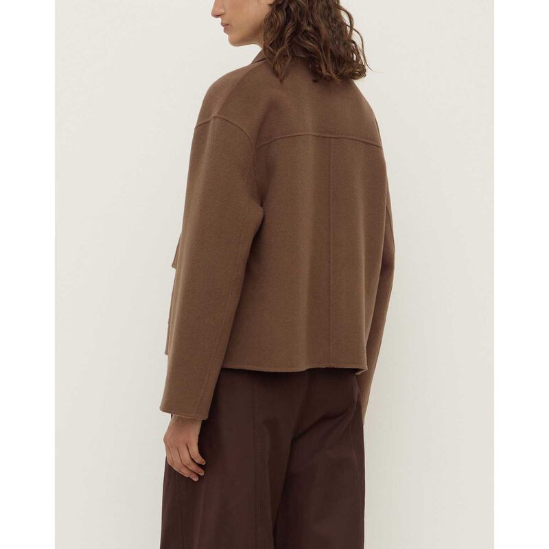 Assembly Label Mya Wool Jacket Milk Choc image number 1